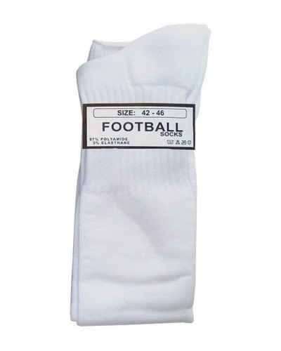 Chaussettes hautes Foot Socks Blanc  Couleur principale:Blanc