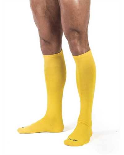 Chaussettes hautes Foot Socks Jaune  Couleur principale:Jaune