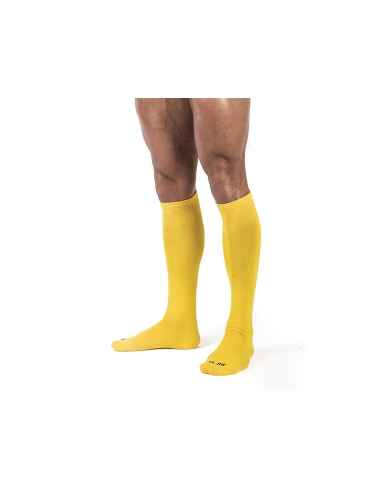 Chaussettes hautes Foot Socks Jaune  Couleur principale:Jaune