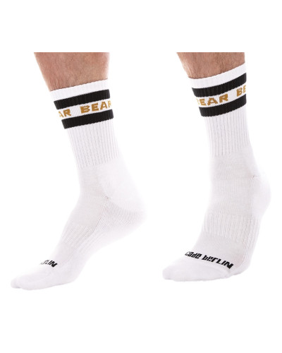Chaussettes Bear Fetish Half Socks  Couleur principale:Blanc