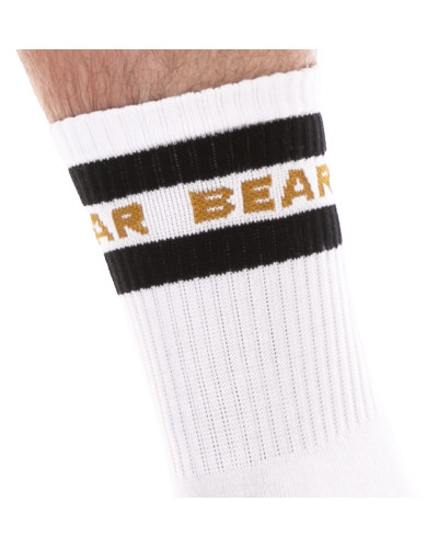 Chaussettes Bear Fetish Half Socks  Couleur principale:Blanc