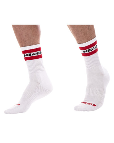 Chaussettes Sneaker Fetish Half Socks  Couleur principale:Blanc