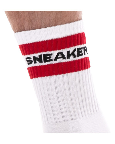 Chaussettes Sneaker Fetish Half Socks  Couleur principale:Blanc