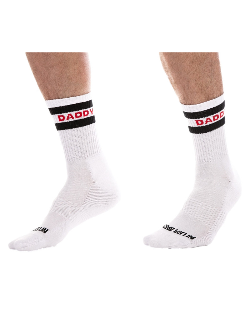 Chaussettes Daddy Fetish Half Socks  Couleur principale:Blanc