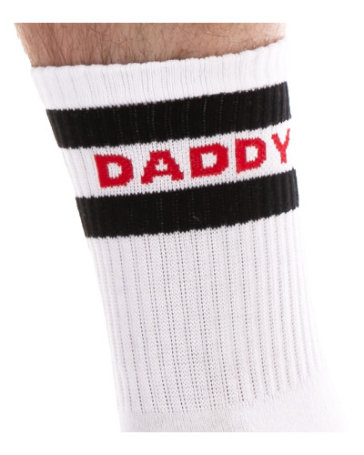 Chaussettes Daddy Fetish Half Socks  Couleur principale:Blanc