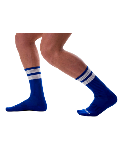 Chaussettes Gym Socks Bleu-Blanc  Couleur principale:Bleu
