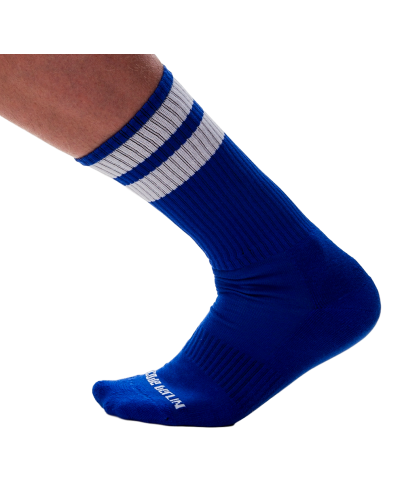 Chaussettes Gym Socks Bleu-Blanc  Couleur principale:Bleu