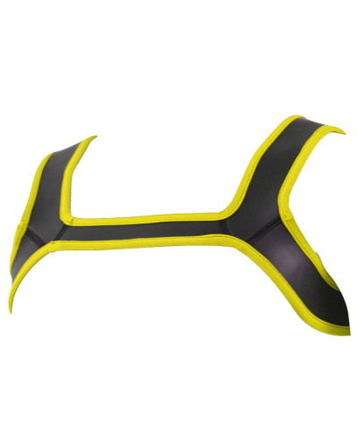 Harnais en néoprène Neo Harness Noir-Jaune  Couleur principale:Noir Couleur secondaire:Jaune