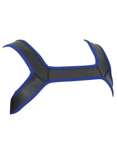 Harnais en néoprène Neo Harness Noir-Bleu  Couleur principale:Noir Couleur secondaire:Bleu