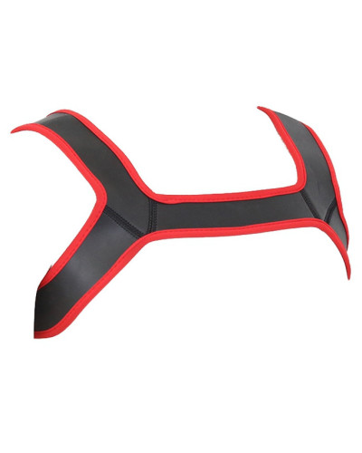 Harnais en néoprène Neo Harness Noir-Rouge  Couleur principale:Noir Couleur secondaire:Rouge
