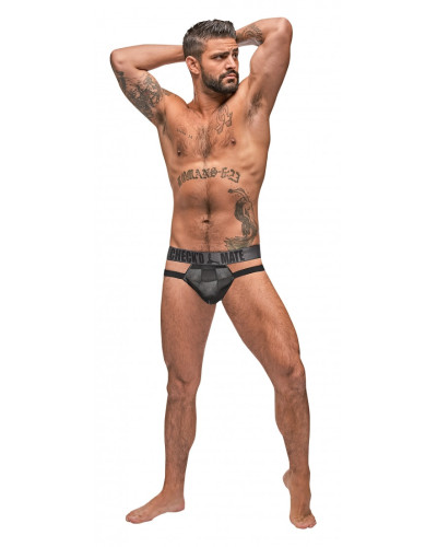 Jockstrap Cutout Damier  Couleur principale:Noir