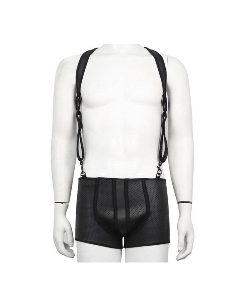 Jock boxer et Harnais en néoprène 