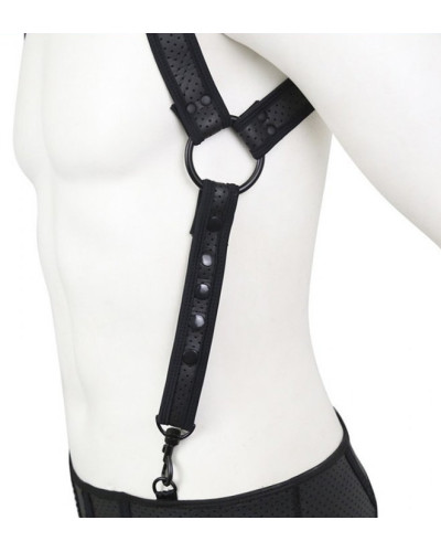 Jock boxer et Harnais en néoprène 