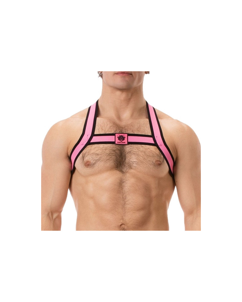Harnais élastique Colin Rose  Couleur principale:Rose