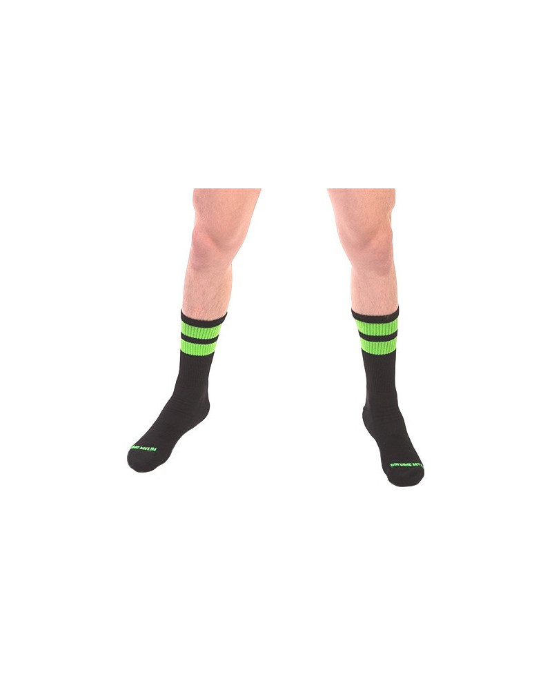 Chaussettes Gym Socks Vert fluo  Couleur principale:Vert