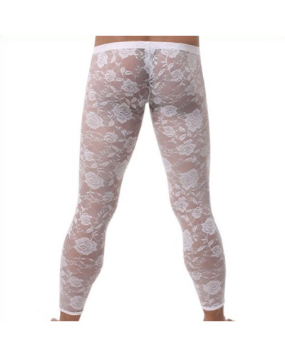 Caleçon dentelle sexy Blanc  Couleur principale:Blanc