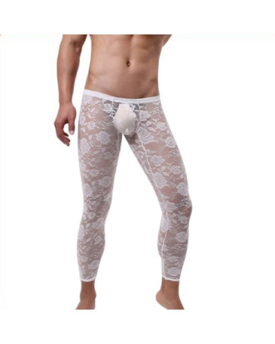 Caleçon dentelle sexy Blanc  Couleur principale:Blanc