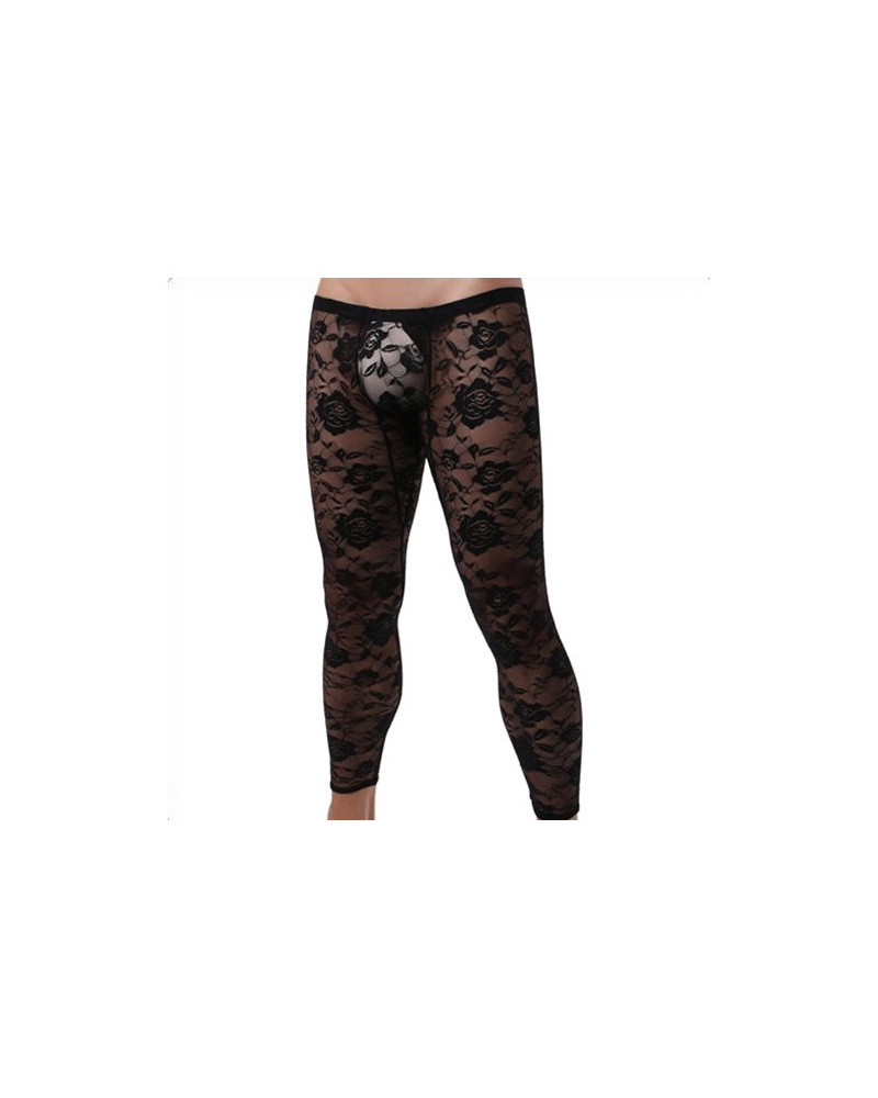 Caleçon dentelle sexy Noir  Couleur principale:Noir