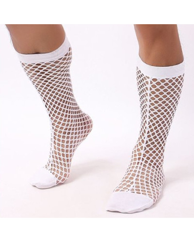 Chaussettes Filet FANKAZI Blanches  Couleur principale:Blanc