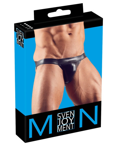 Jockstrap MUNIX Imitation Vinyle Noir  Couleur principale:Noir