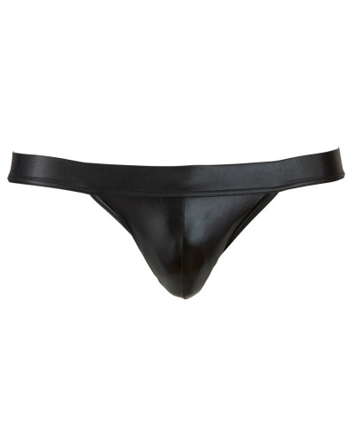 Jockstrap MUNIX Imitation Vinyle Noir  Couleur principale:Noir