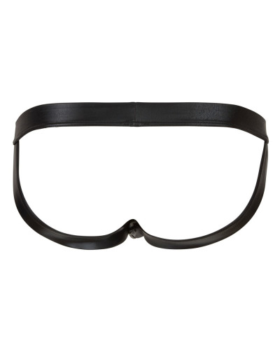 Jockstrap MUNIX Imitation Vinyle Noir  Couleur principale:Noir