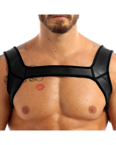 Harnais en néoprène SHOULD WIDE Noir  Couleur principale:Noir