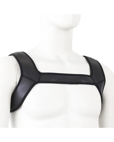 Harnais en néoprène SHOULD WIDE Noir  Couleur principale:Noir