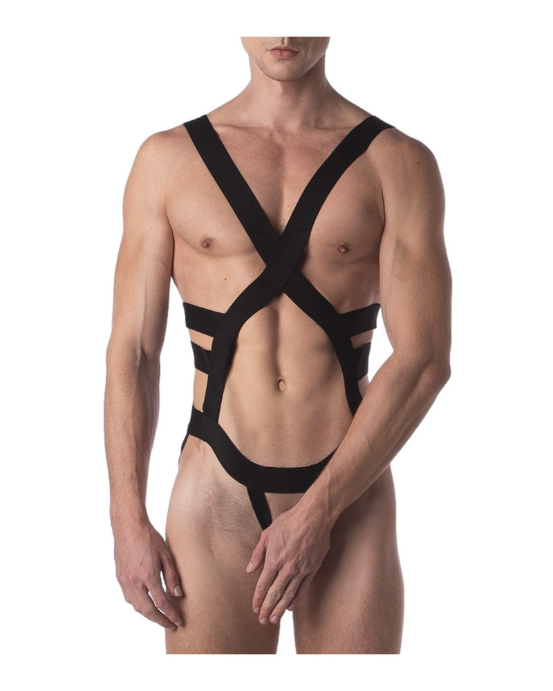 Harnais élastique ELON Noir  Couleur principale:Noir