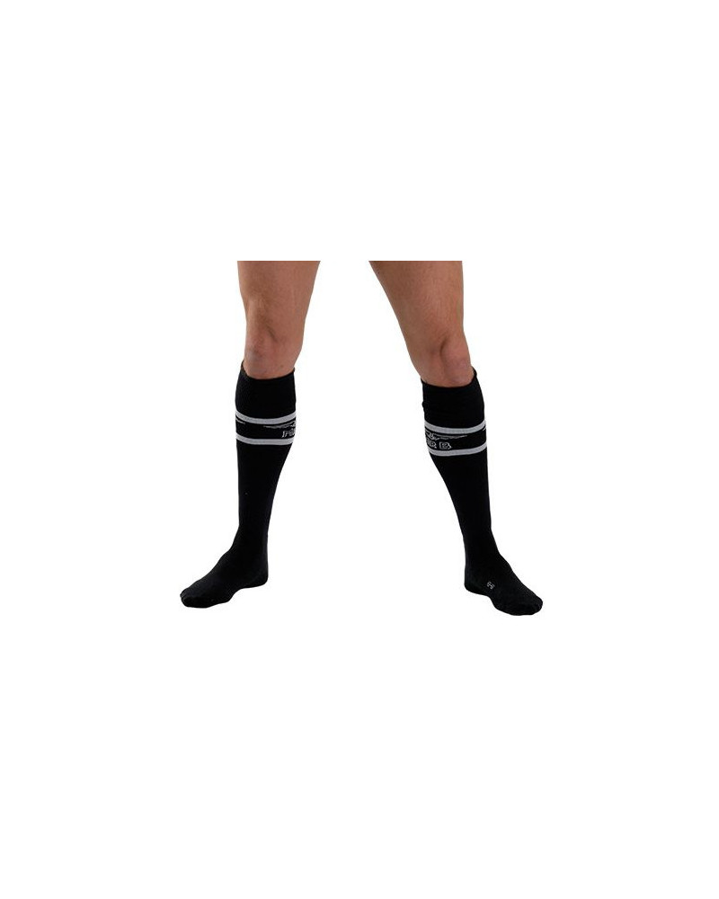 Chaussettes hautes URBAN FOOTBALL SOCKS Noir-Blanc  Couleur principale:Noir Couleur secondaire:Blanc