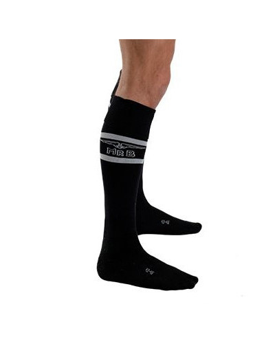 Chaussettes hautes URBAN FOOTBALL SOCKS Noir-Blanc  Couleur principale:Noir Couleur secondaire:Blanc