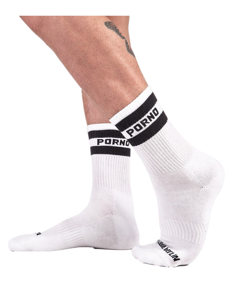 Chaussettes PORNO Fetish Half Socks  Couleur principale:Blanc