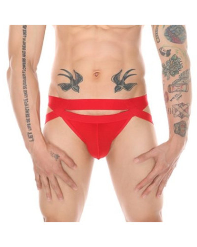Jockstrap Mario Rouge  Couleur principale:Rouge
