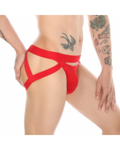 Jockstrap Mario Rouge  Couleur principale:Rouge