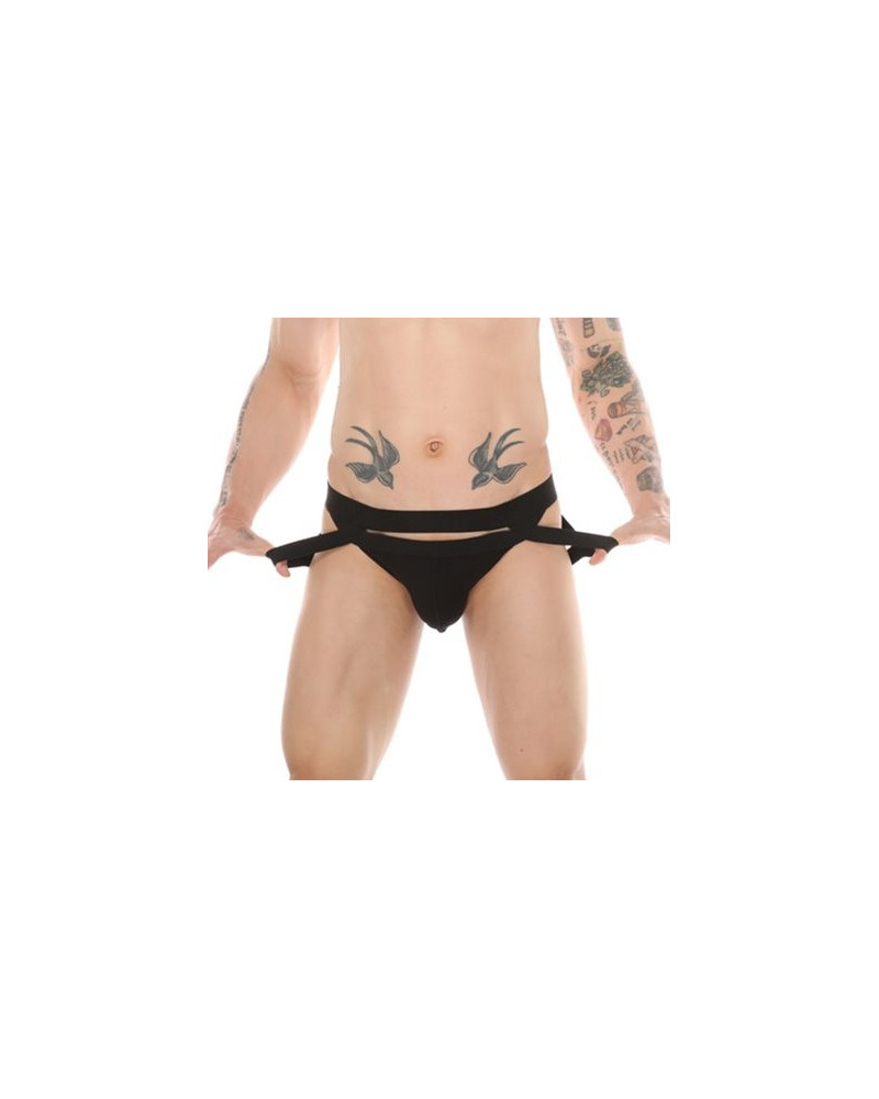 Jockstrap Mario Noir  Couleur principale:Noir