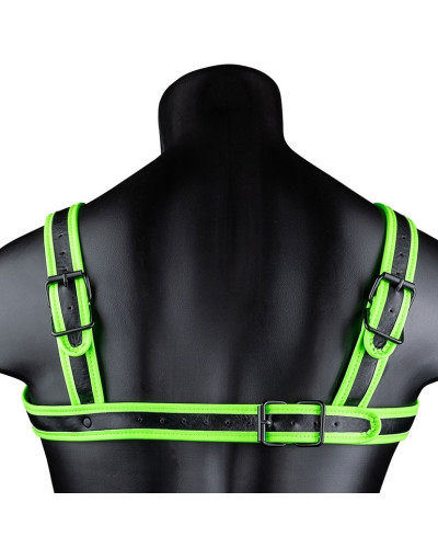 Harnais phosphorescent Glow Strike Noir  Couleur principale:Noir