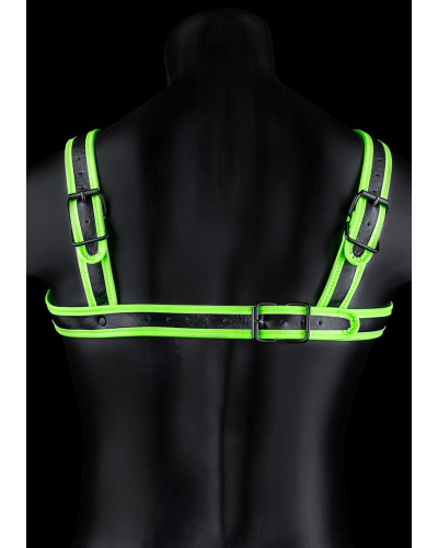 Harnais phosphorescent Glow Strike Noir  Couleur principale:Noir