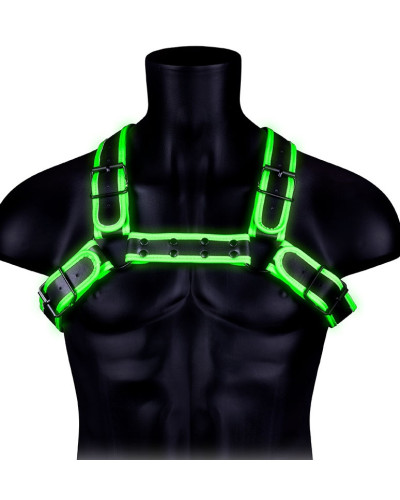 Harnais phosphorescent Glow Buckle Noir  Couleur principale:Noir
