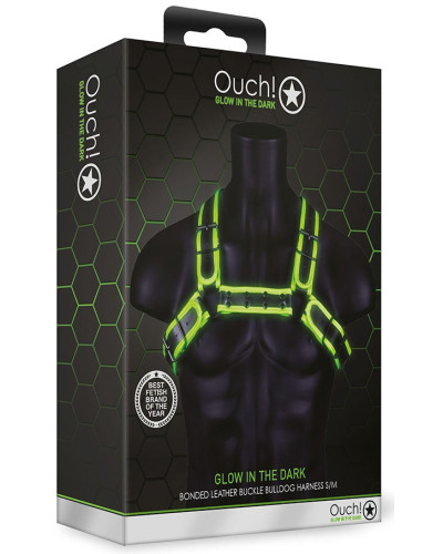 Harnais phosphorescent Glow Buckle Noir  Couleur principale:Noir
