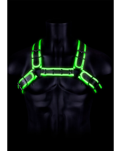 Harnais phosphorescent Glow Buckle Noir  Couleur principale:Noir