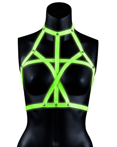 Harnais phosphorescent Bra Harness Glow 