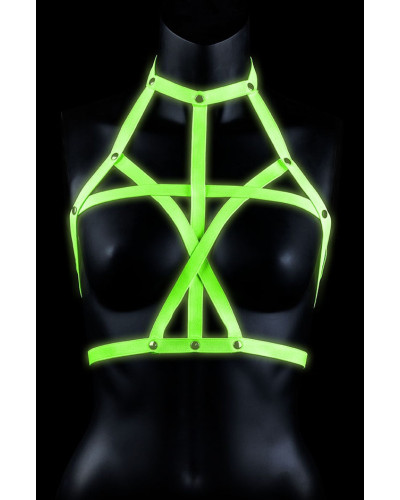 Harnais phosphorescent Bra Harness Glow 