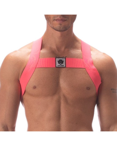 Harnais élastique Leonsh Rose Neon  Couleur principale:Rose