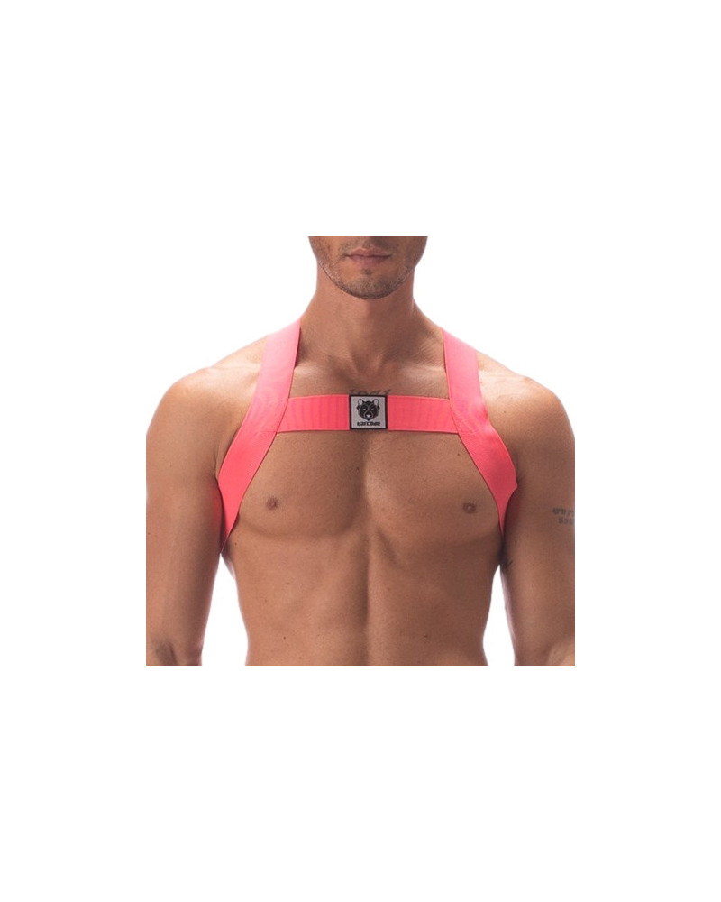 Harnais élastique Leonsh Rose Neon  Couleur principale:Rose