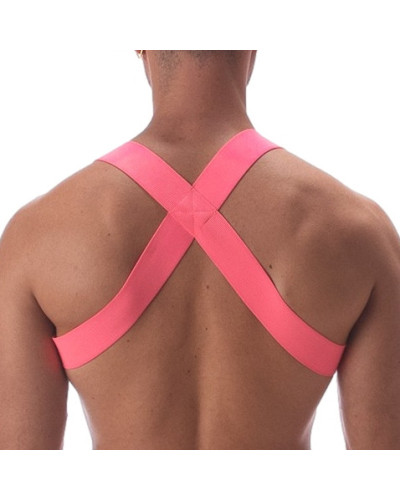 Harnais élastique Leonsh Rose Neon  Couleur principale:Rose
