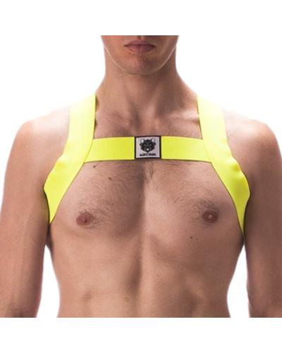 Harnais élastique Leonsh Jaune Neon  Couleur principale:Jaune