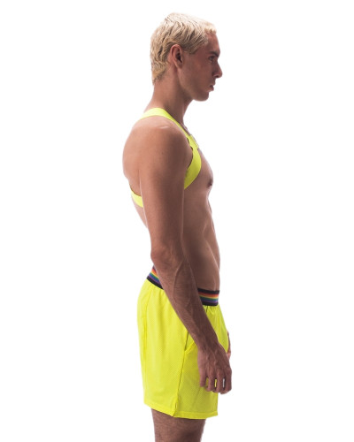 Harnais élastique Leonsh Jaune Neon  Couleur principale:Jaune