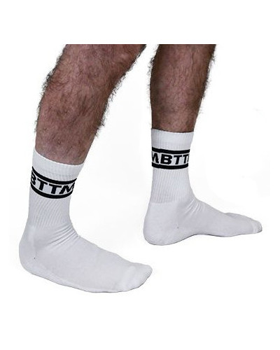 Chaussettes blanches BTTM x2 Paires  Couleur principale:Blanc