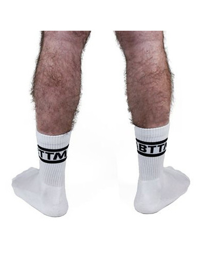 Chaussettes blanches BTTM x2 Paires  Couleur principale:Blanc