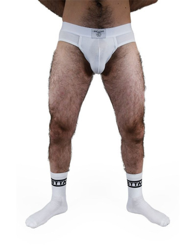 Chaussettes blanches BTTM x2 Paires  Couleur principale:Blanc